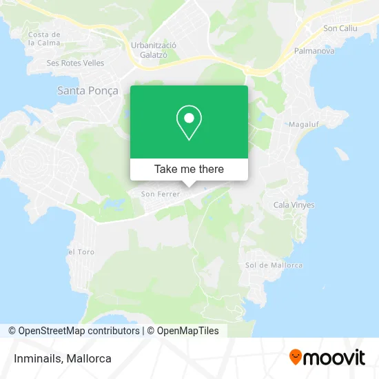 mapa Inminails
