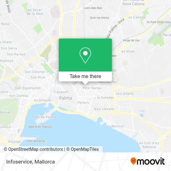Infoservice map