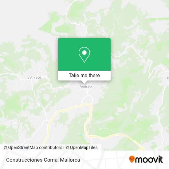 Construcciones  Coma map