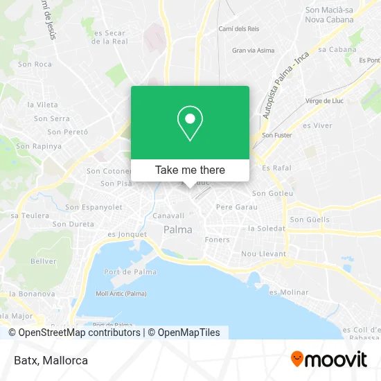 Batx map