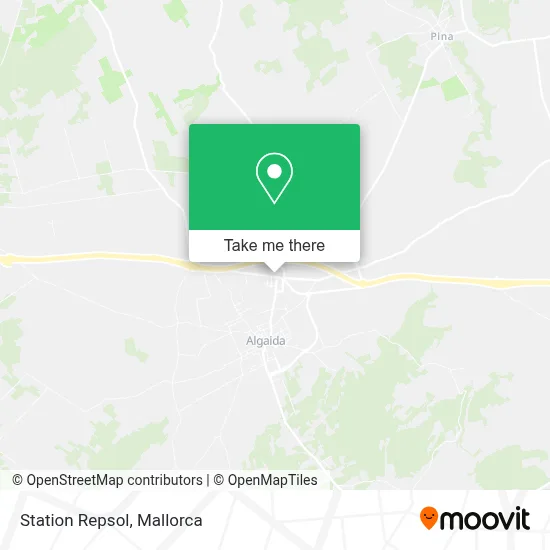 Station Repsol map