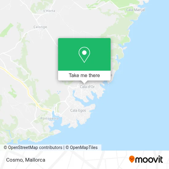 Cosmo map