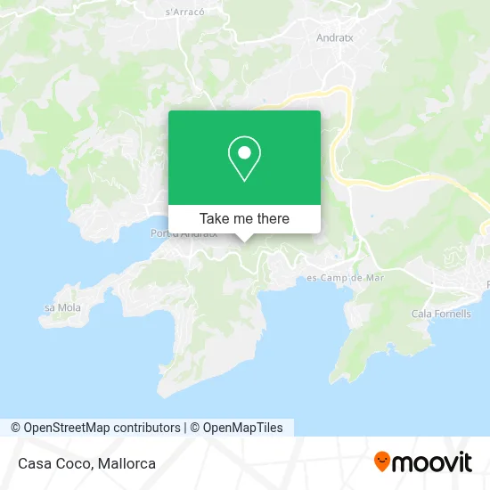 Casa Coco map