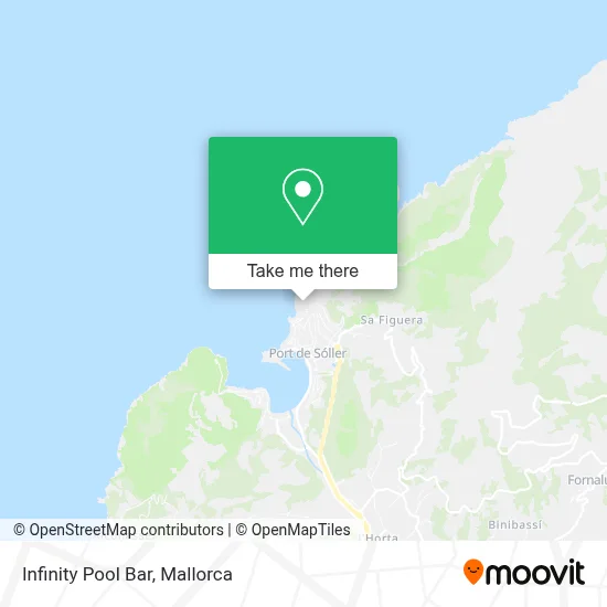 Infinity Pool Bar map