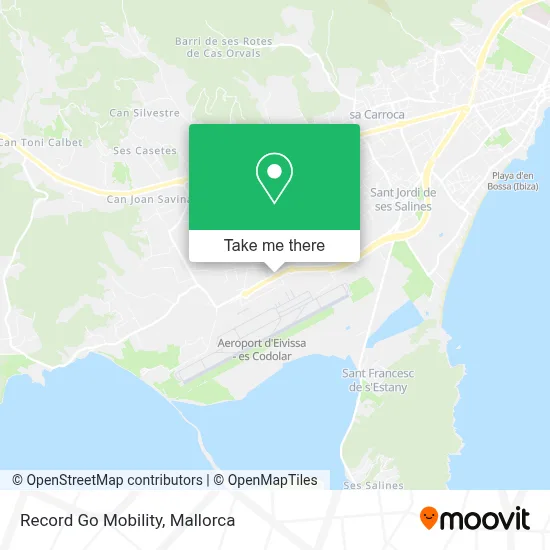 Record Go Mobility map