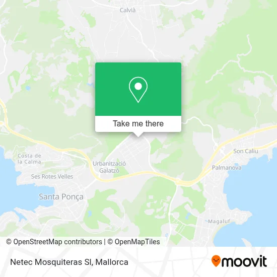 Netec Mosquiteras Sl map