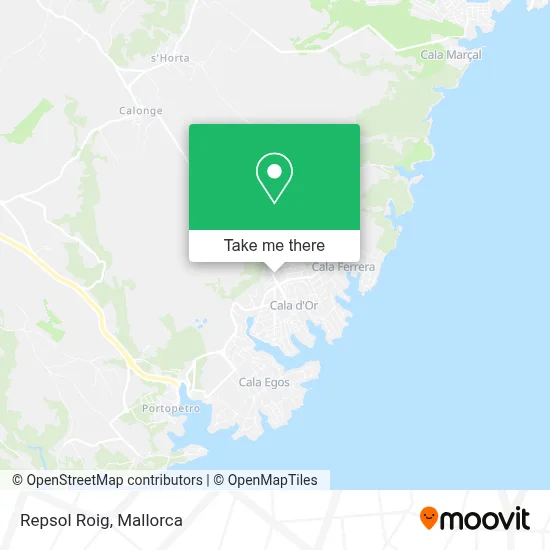 Repsol Roig map