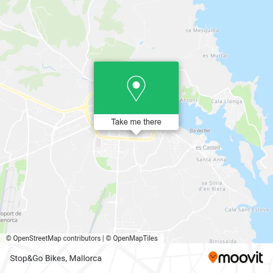 Stop&Go Bikes map
