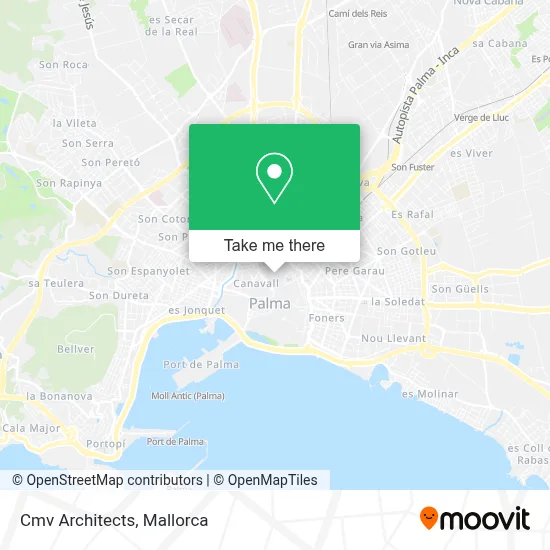 Cmv Architects map