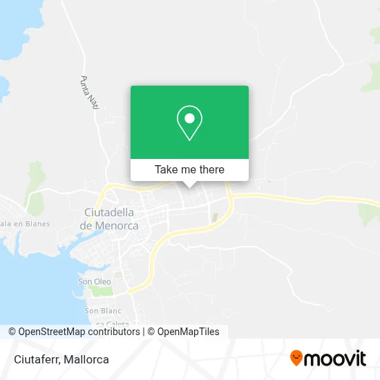 Ciutaferr map