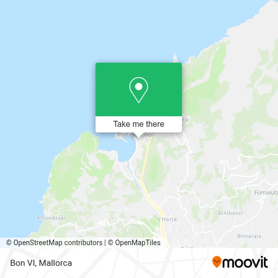 Bon VI map