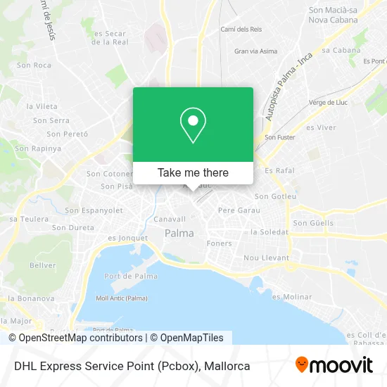 DHL Express Service Point (Pcbox) map
