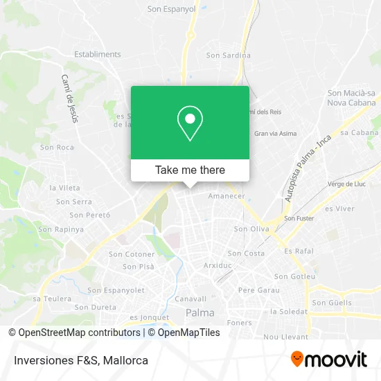 Inversiones F&S map
