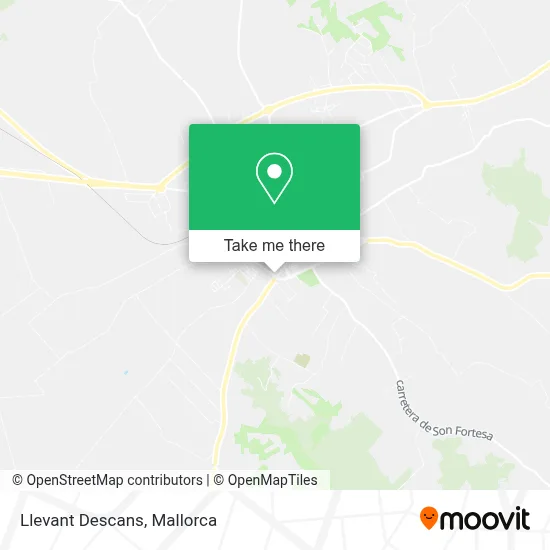 Llevant Descans map