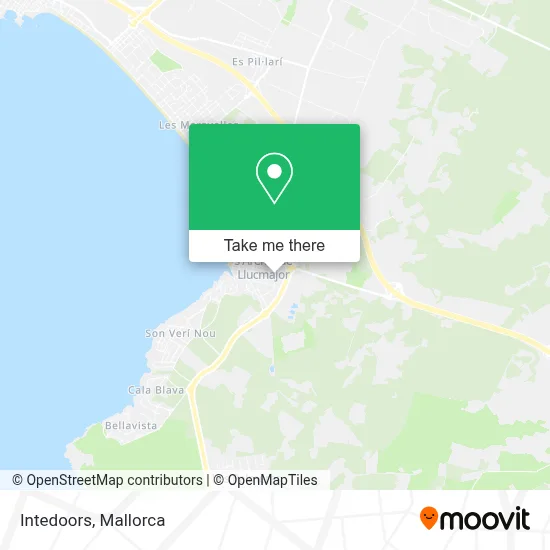 Intedoors map