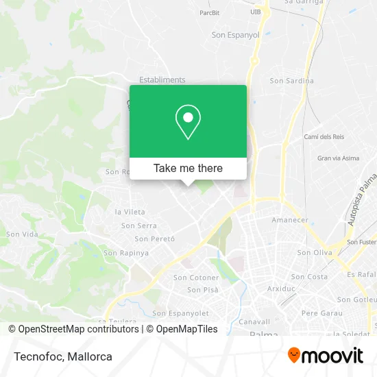Tecnofoc map