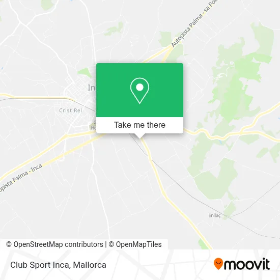 Club Sport Inca map