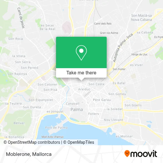 Moblerone map