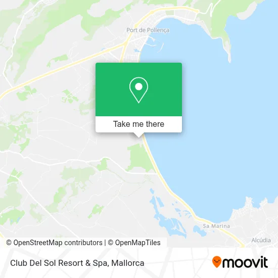 Club Del Sol Resort & Spa map