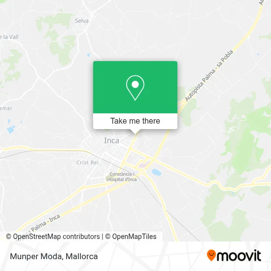 Munper Moda map