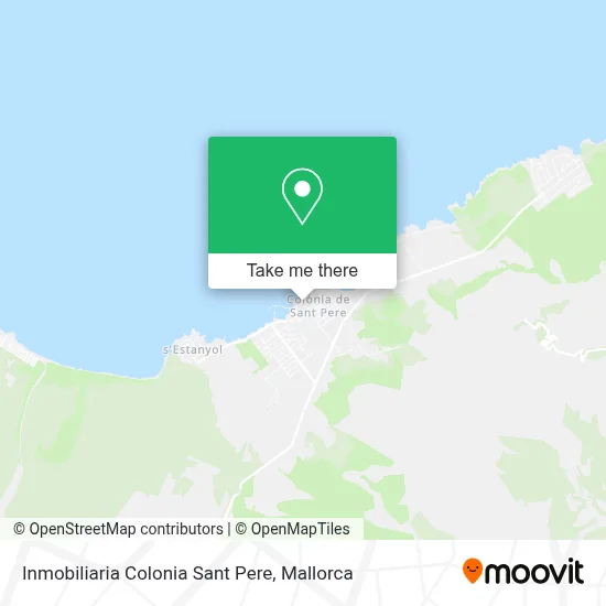 Inmobiliaria Colonia Sant Pere map