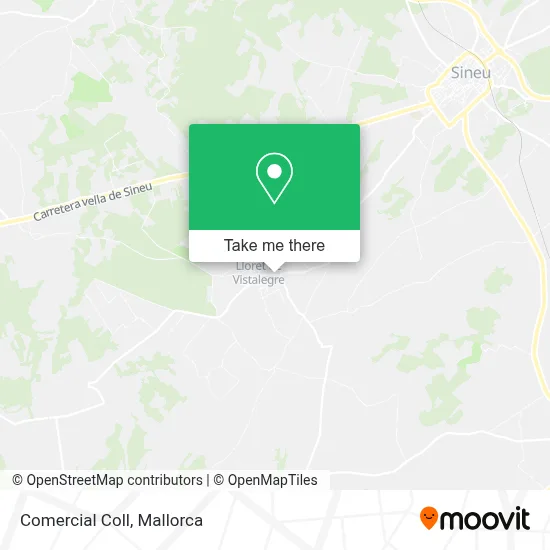 Comercial Coll map