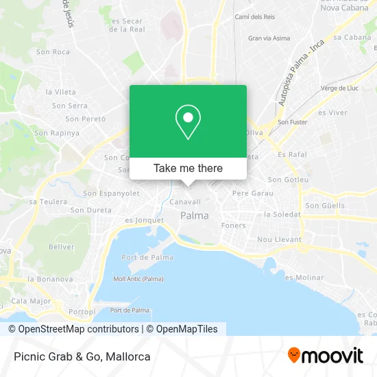 Picnic Grab & Go map