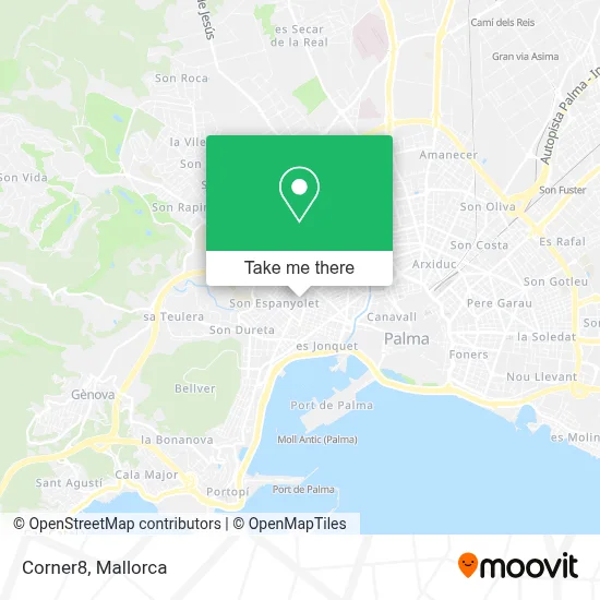 Corner8 map