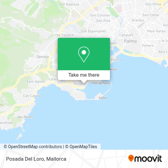 Posada Del Loro map