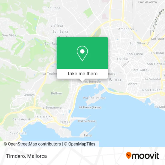 Timdero map