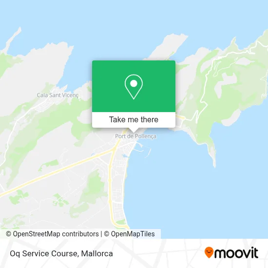 Oq Service Course map