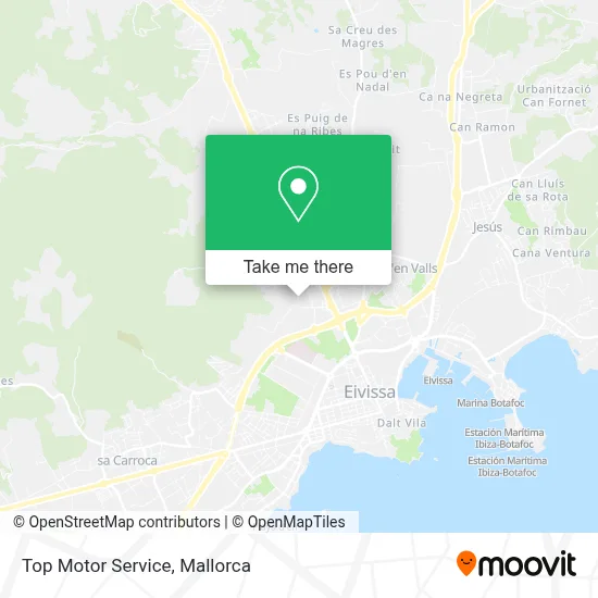 Top Motor Service map