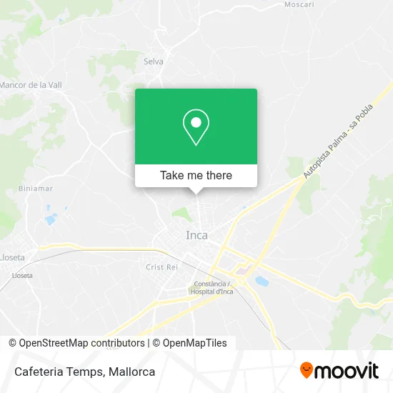 Cafeteria Temps map