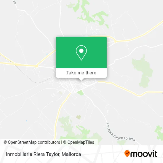 Inmobiliaria Riera Taylor map