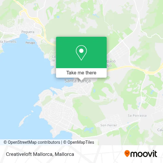 Creativeloft Mallorca map
