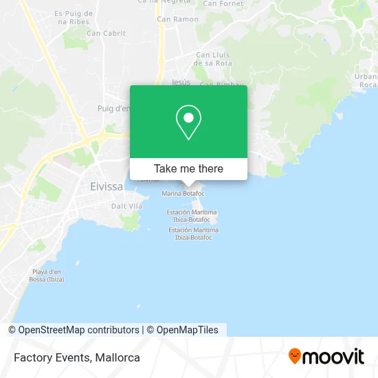 Factory Events map
