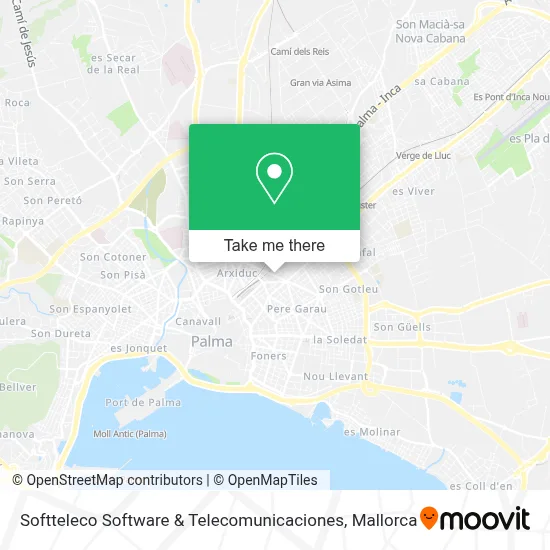 Softteleco Software & Telecomunicaciones map