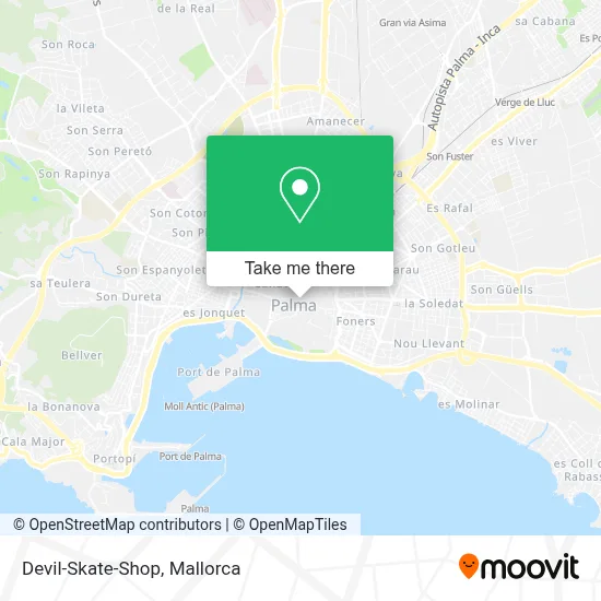 Devil-Skate-Shop map
