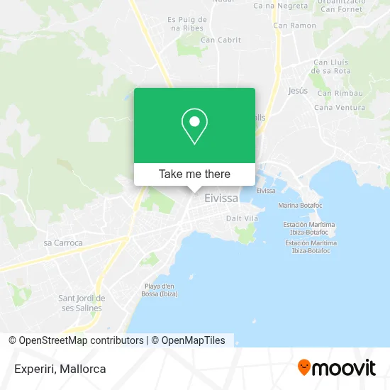 Experiri map