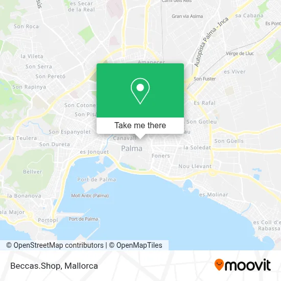 Beccas.Shop map