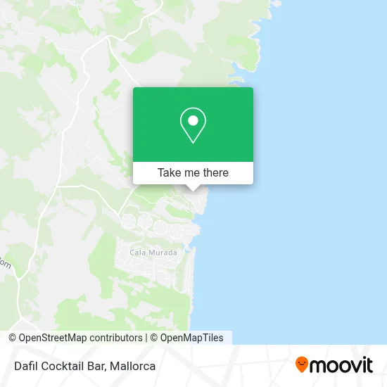 Dafil Cocktail Bar map