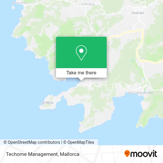 Techome Management map