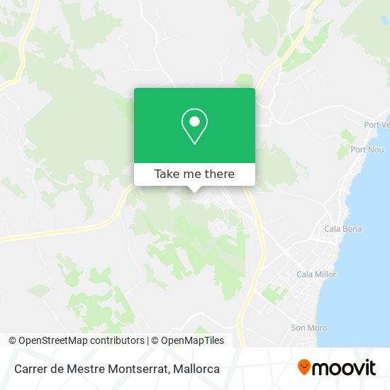 Carrer de Mestre Montserrat map