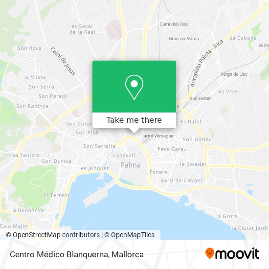 Centro Médico Blanquerna map