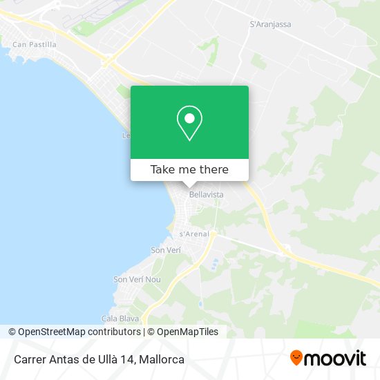 Carrer Antas de Ullà 14 map