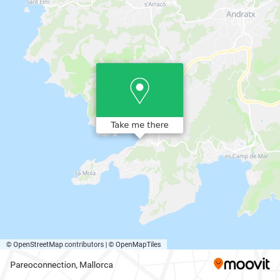 Pareoconnection map