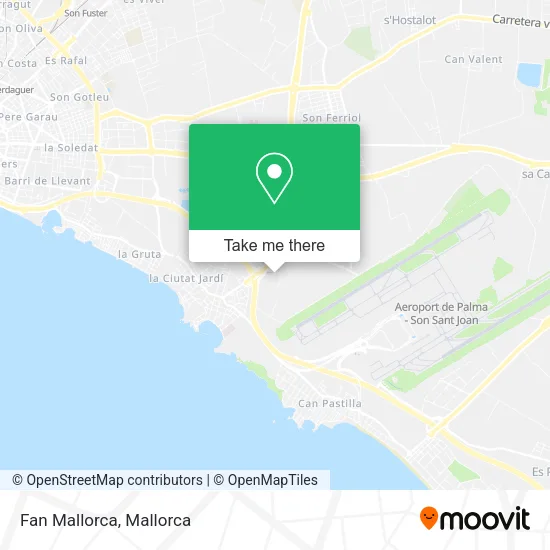 Fan Mallorca map