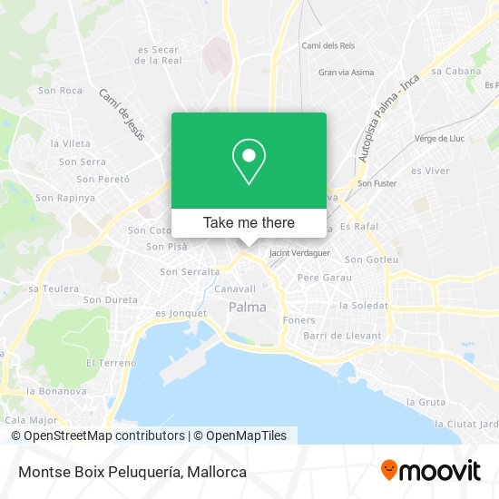 Montse Boix Peluquería map