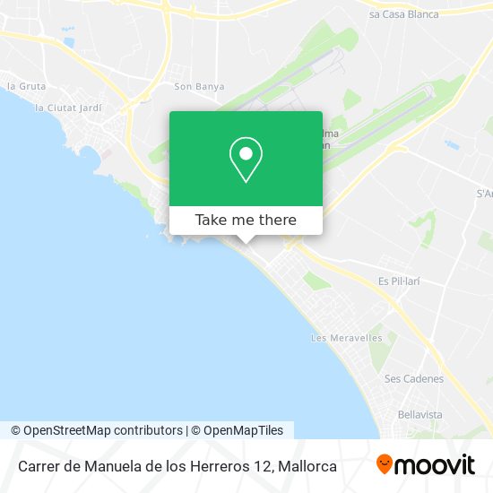 mapa Carrer de Manuela de los Herreros 12