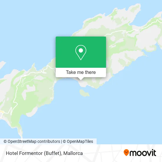 Hotel Formentor (Buffet) map